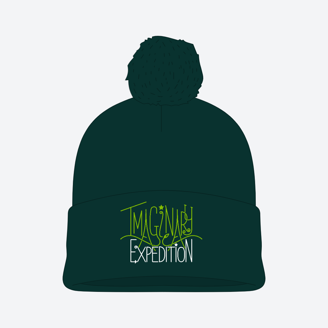 Imaginary Expedition embroidered toque