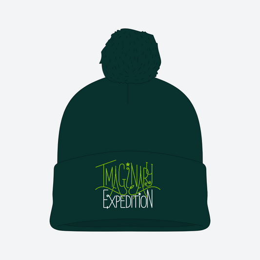 Imaginary Expedition embroidered toque